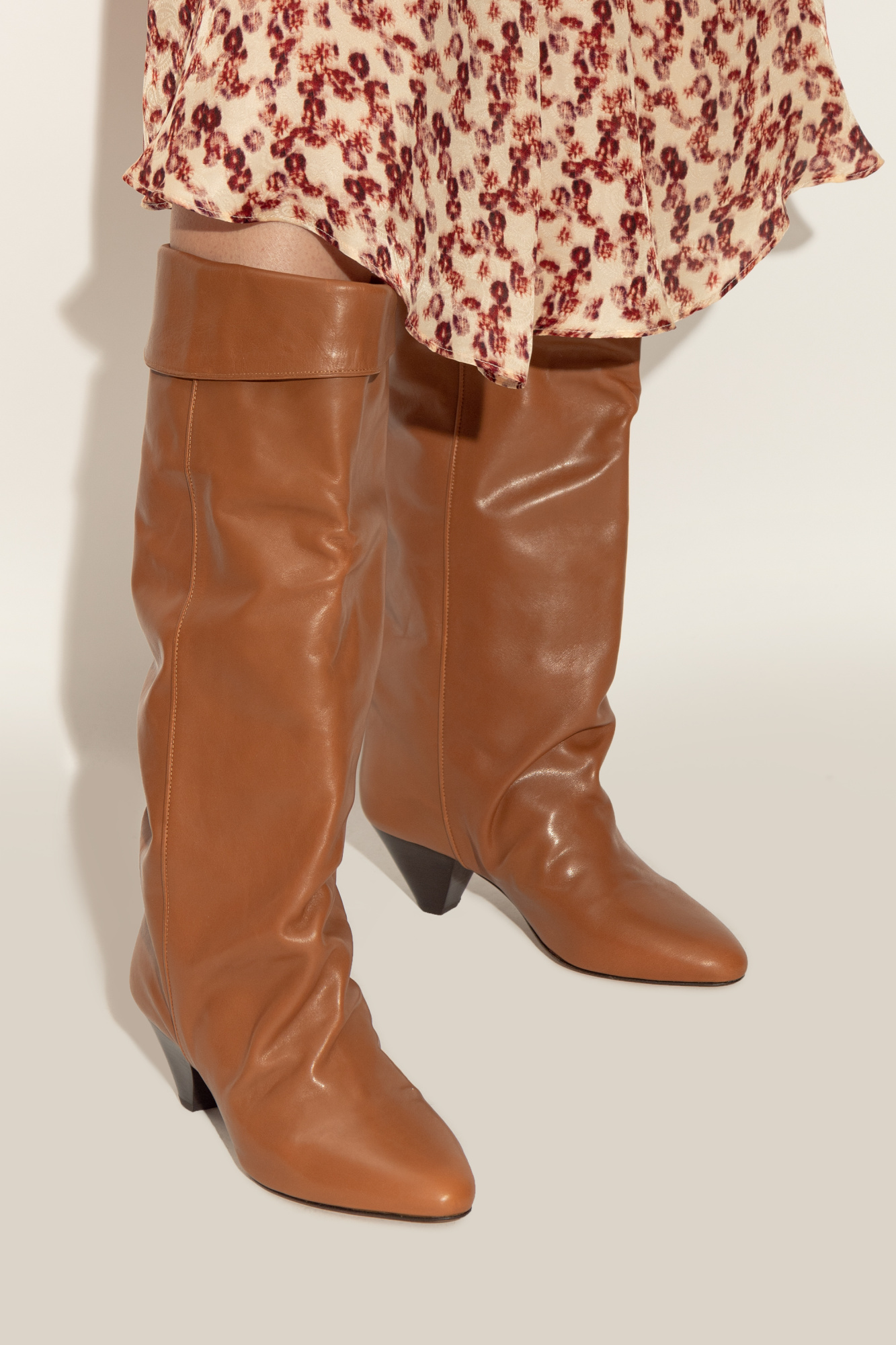 ロングブーツ Isabel Marant Boot Elita Brown Heeled boots `Elita` Isabel Marant - Vitkac Canada